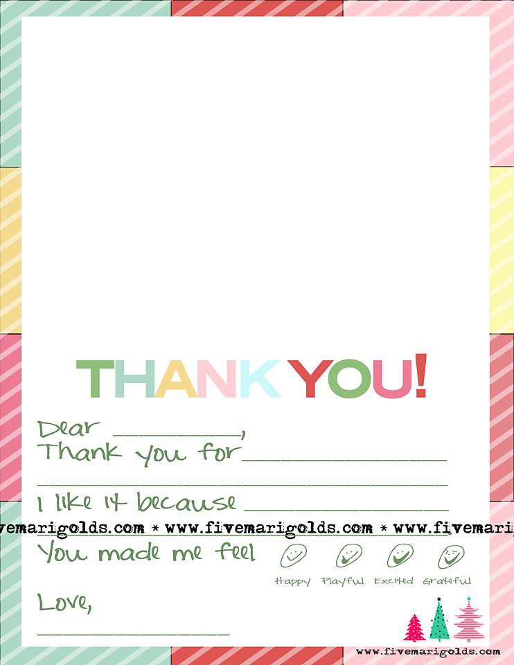 Thank You Notes Templates