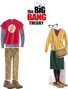 Shop your closet for these 5 Halloween Costumes on a budget Couple's Costume Big Bang Theory Sheldon and Amy | Five Marigolds