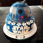 R2D2 Star Wars Cake | Five Marigolds