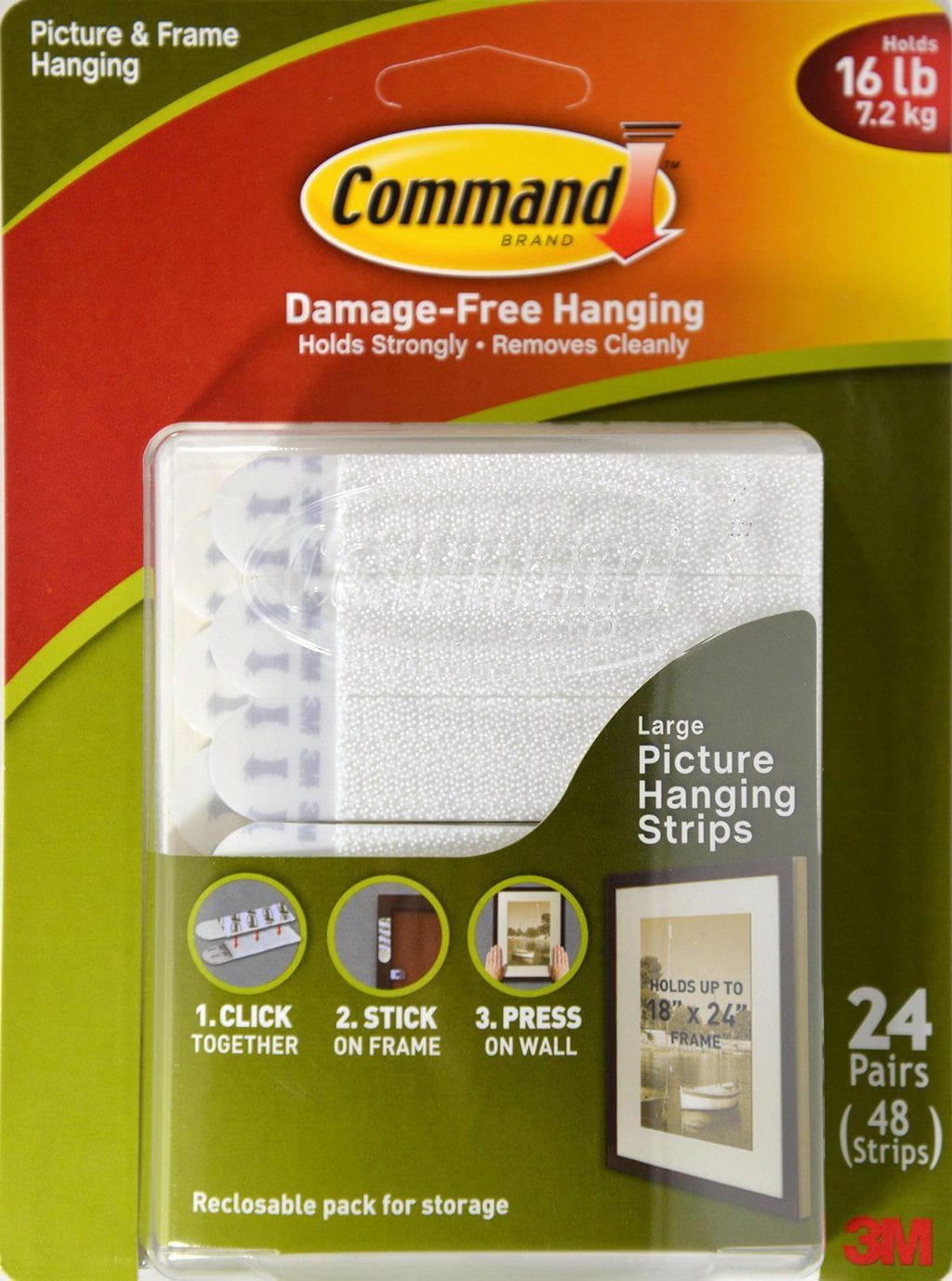 Loving Lately: 3M Command Strips for Pictures and Frames