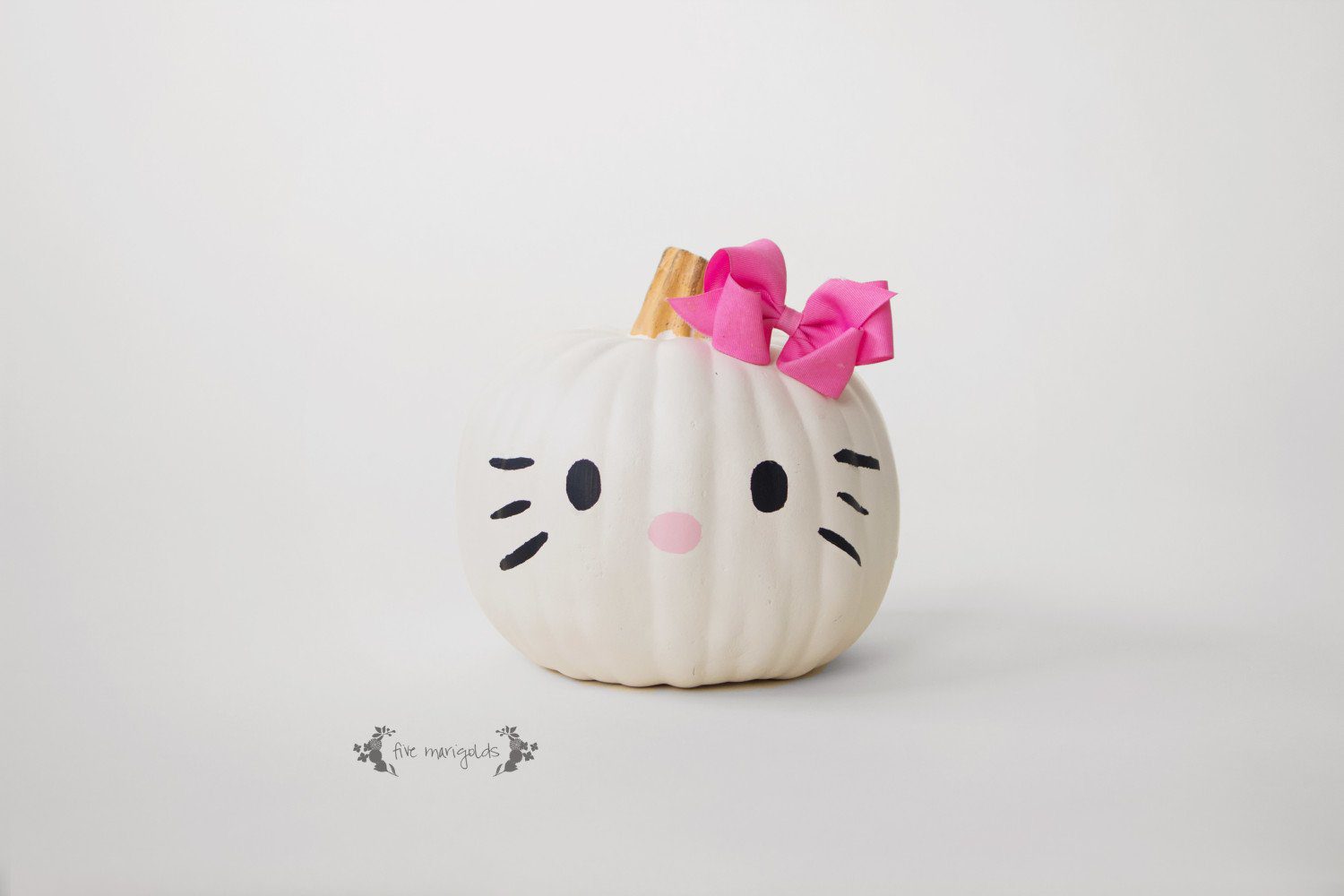 Hello Kitty Halloween Pumpkin | Five Marigolds