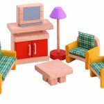 Plan Toy miniature Living Room furniture