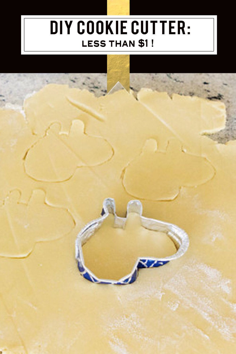 DIY Peppa Pig Custom Cookie Cutter Tutoral $1 | Five Marigolds
