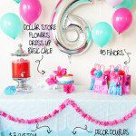 Malibu Barbie Pool Party Birthday Infographic.2 | Five Marigolds