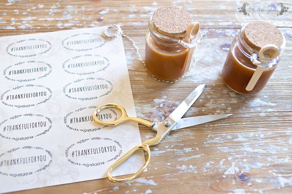 How to host the ultimate Thanksgiving with free printable favor tags | Five Marigolds