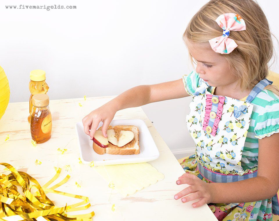 Honey Bear After School Snack | Five Marigolds