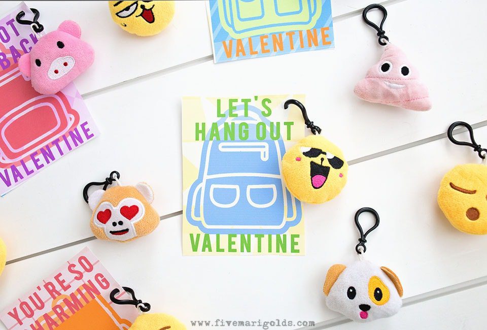 Backpack Charms Valentine's Day Printables