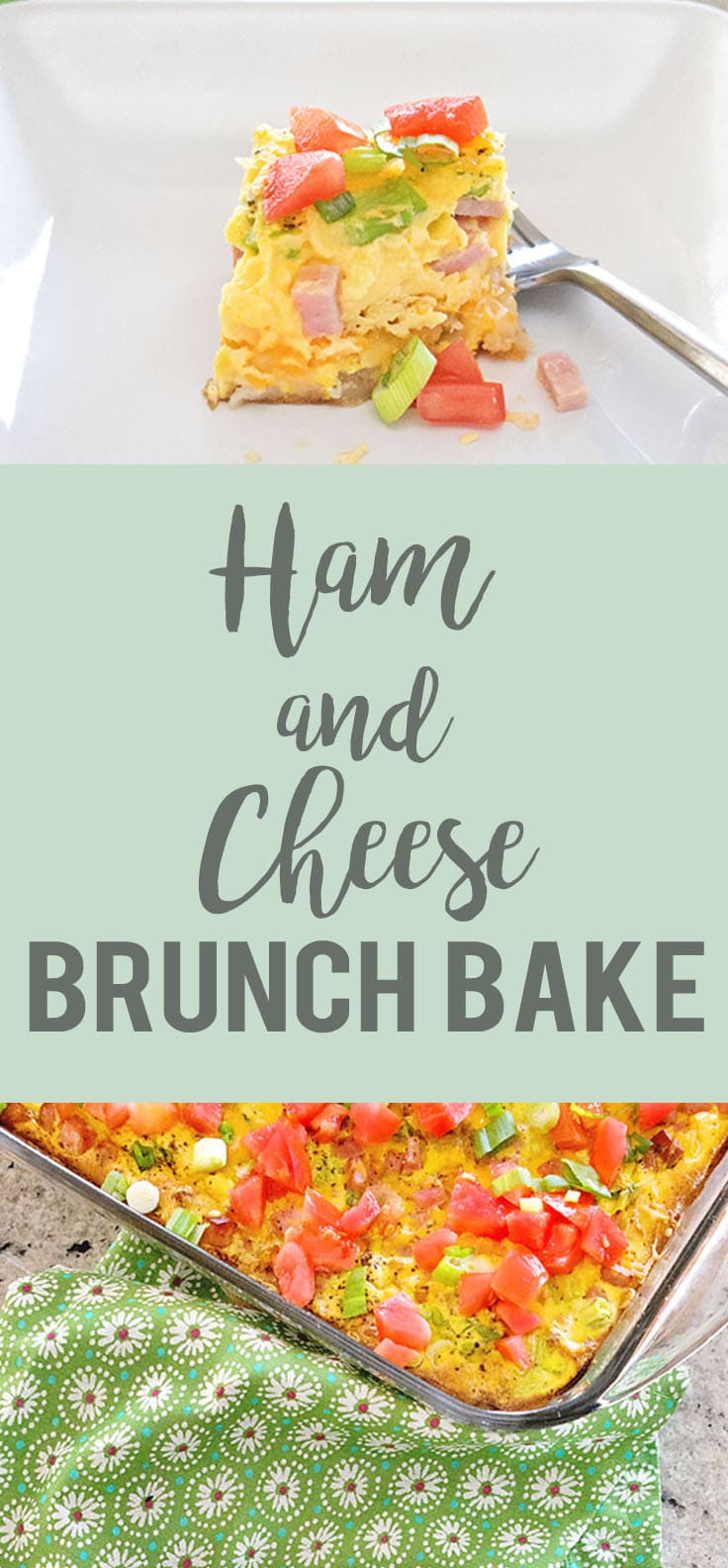 Ham and Cheese brunch bake