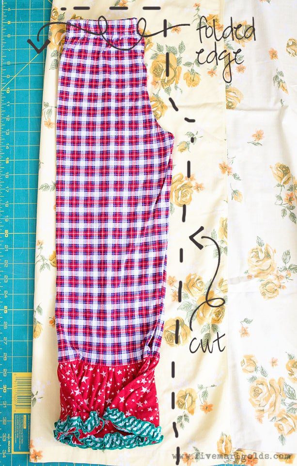 Sew pajama pants from vintage sheets tutorial 